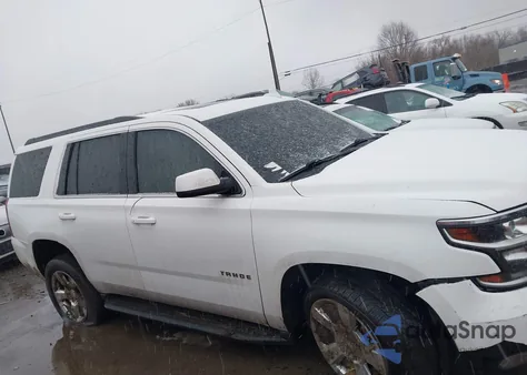 2015 Chevrolet Tahoe Lt из США, поврежденный, VIN 1GNSKBKC7FR747516
